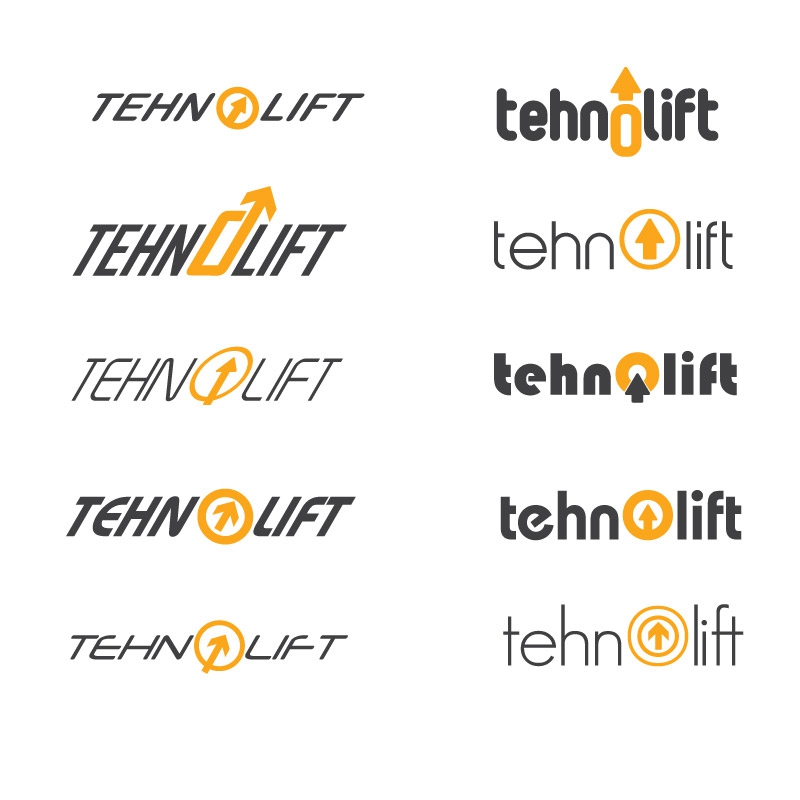 Разработка логотипа компании TEHNOLIFT